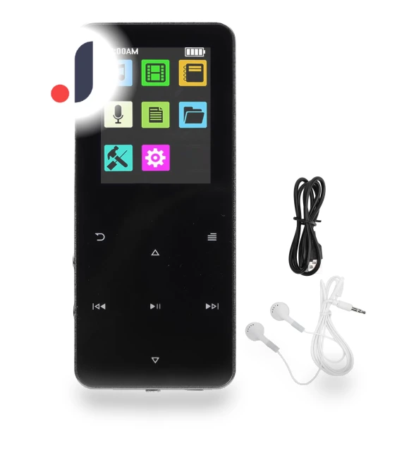 MP3 Player with Touchscreen and Bluetooth — Portable Media Players, ZuiyouHome1
