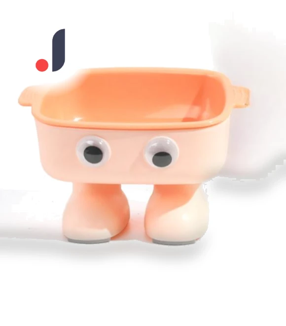 Robot with Big Eyes, Neck Protection, Cat Bowl — Feeding Supplies, Home Textile Home Decoration