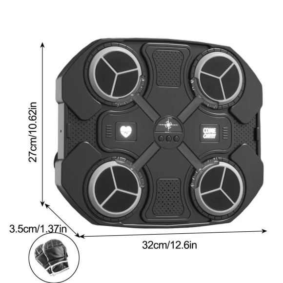 Smart Musical Boxing Target — Boxing Training Gear, Crowner