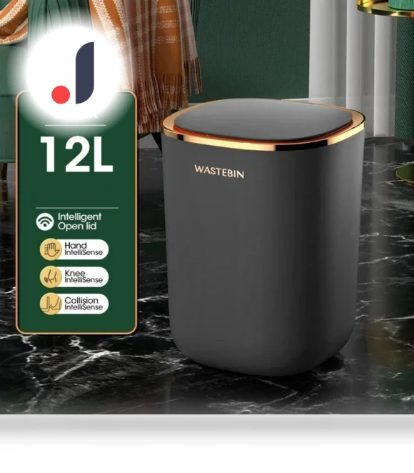 Smart Sensor Trash Can — Kitchen Cans, Stone Home