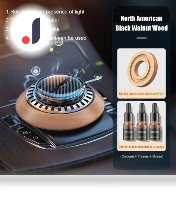 Solar Turbine Smart Automatic Aromatherapy Car Air Freshener — Car Air Fresheners, JOHO - CarGear