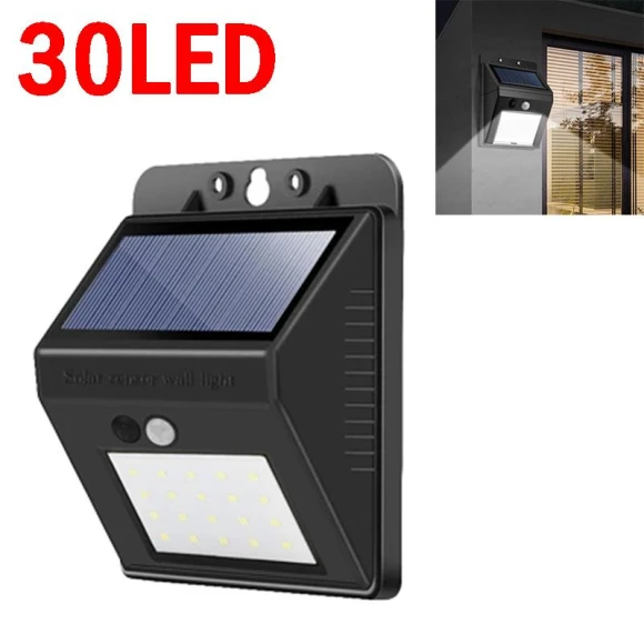 Solar Wall Lamp Outdoor Waterproof COB Solar Lights, Luminaire Lighting Mall