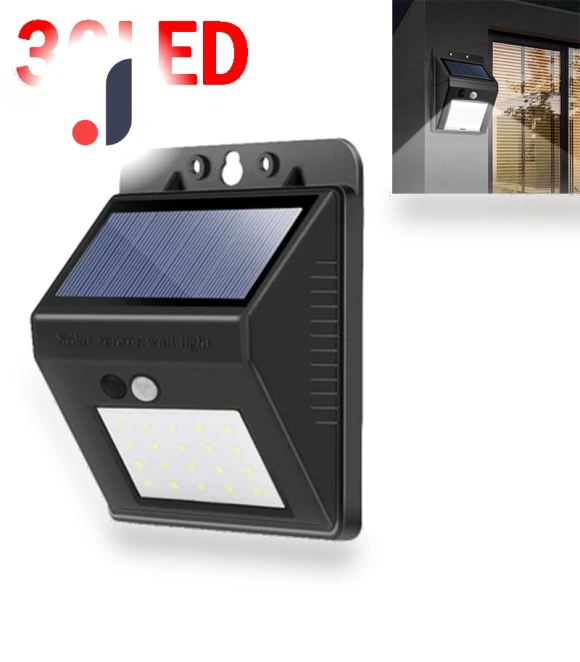 Solar Wall Lamp Outdoor Waterproof COB Solar Lights — Outdoor Security & Flood Lighting, Luminaire Lighting Mall