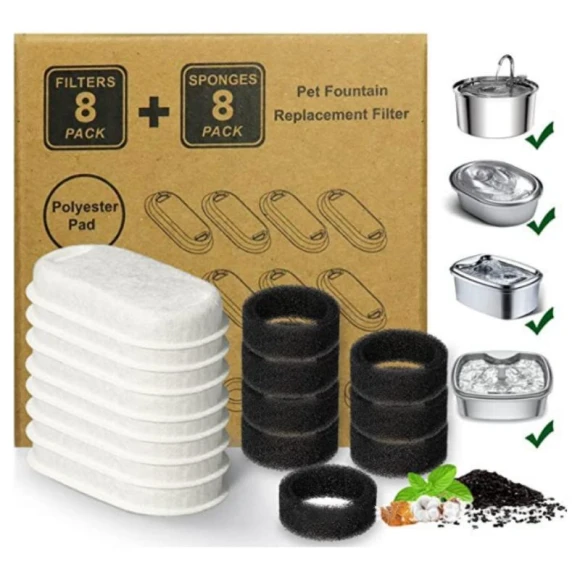 Automatic Stainless Steel Cat Fountain — Cat Water Fountain, Build My Home