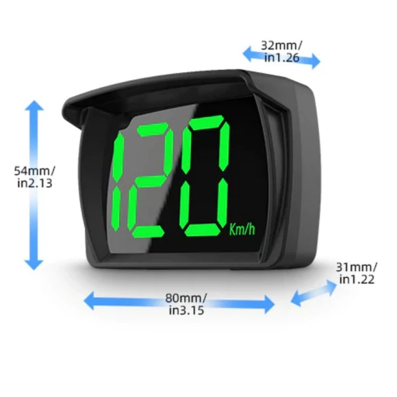 Digital Speedometer with Projection Display, Rustic Elegance House