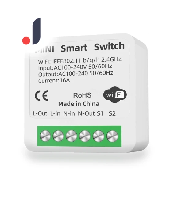 Mini Wi-Fi Smart Switch 2 Way Control — Smart Home Hubs & Controllers, HIMO Group