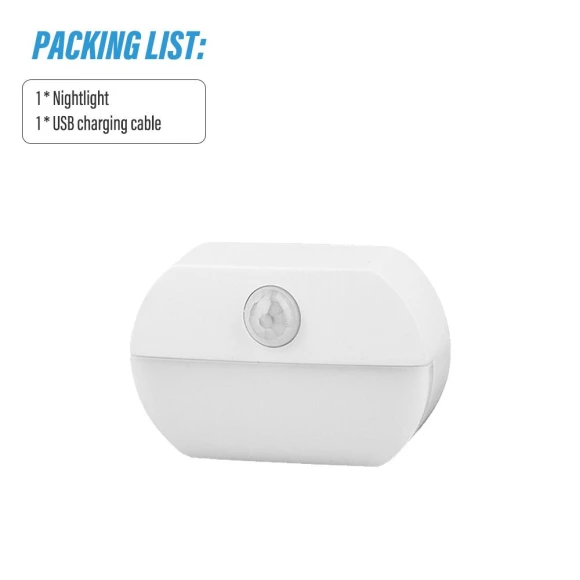 Rechargeable Magnetic Night Light, Build My Home