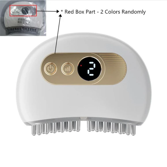 Smart Electric Massage Comb — Electric Toothbrush, Lntelligent Living Hall