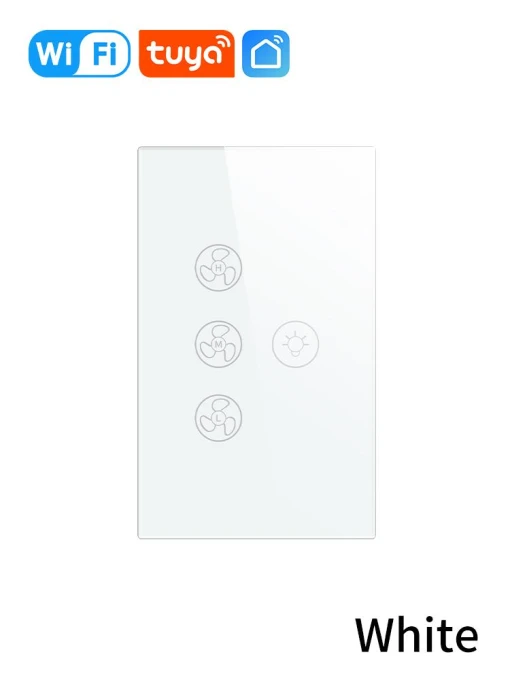Smart Fan Light Switch — Smart Switch, Lntelligent Living Hall