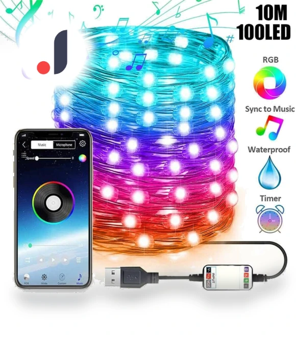 Smart LED Fairy Lights — String Lights, Simplistic Living Home