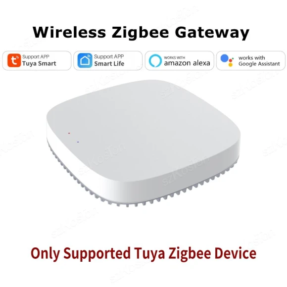 Smart Wired / Wireless Zigbee 3.0 Gateway Hub Bridge — Smart Home Hub, Super Dream Home