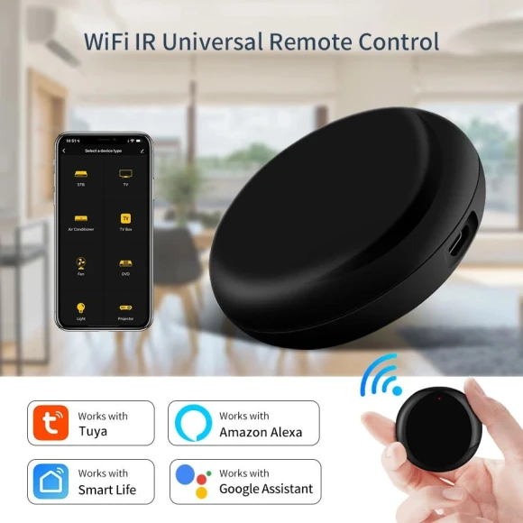 WiFi IR Control Hub Remote — Remote Controls, Lntelligent Living Hall