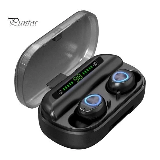 Wireless Bluetooth Earbuds with LED Display — Wireless Earbuds, Puntos Electronics