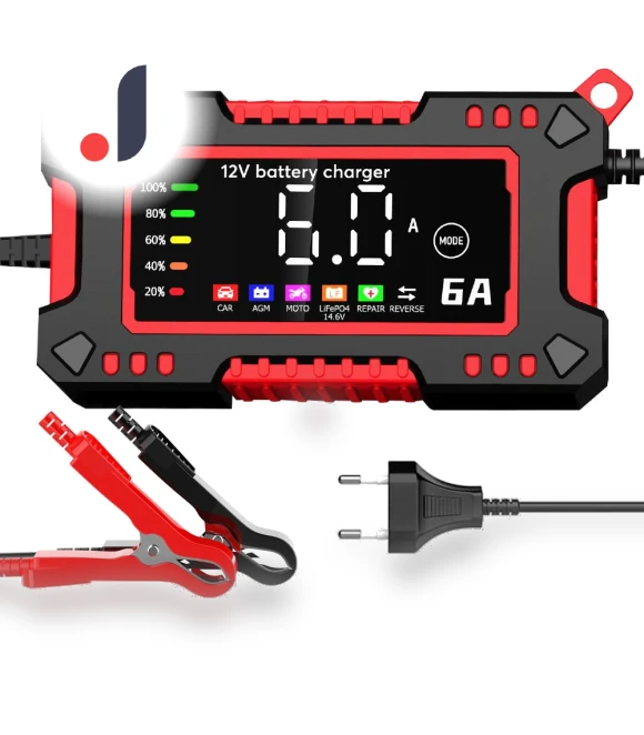 12V 6A Car Battery Charger — Chargers, Wrigleys