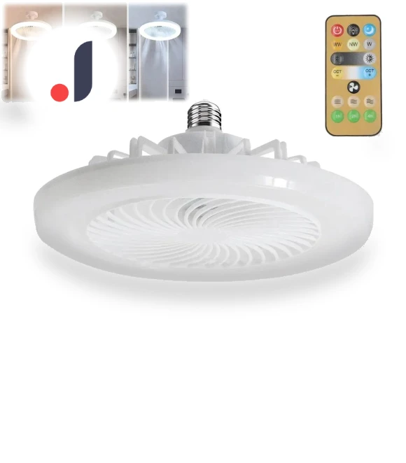 3-in-1 Ceiling Fan with Remote Control — Ceiling Fan Lighting Solutions, GYROBALL