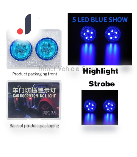 Car Door Warning Light — Vehicle Safety Signals, Wrigleys