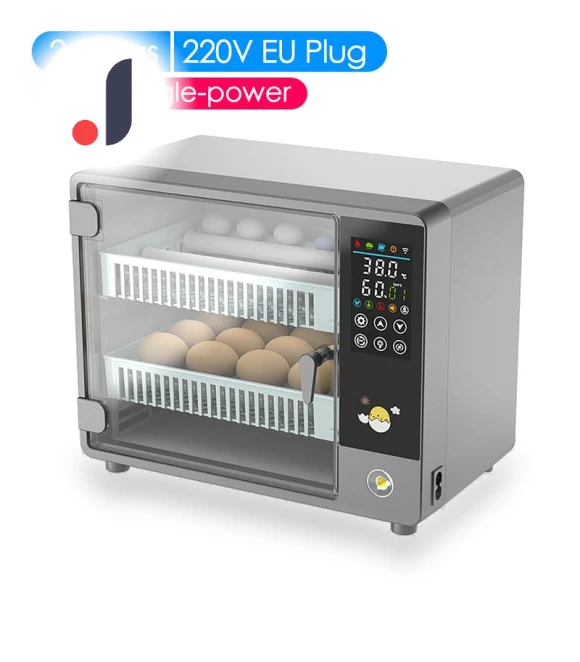 Fully Automatic Touch Control Temperature Egg Incubator — Egg Cookers, Happy Home Mall