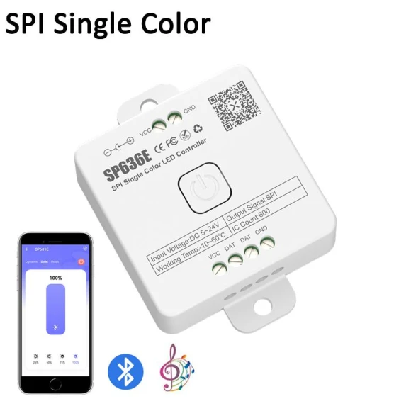 LED Pixel Controller — Selfie Lights, AE Selection