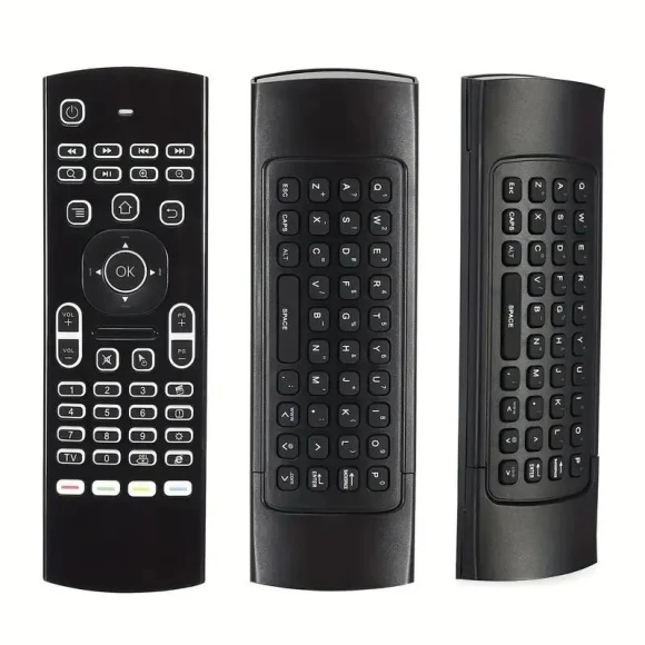 MX3 Air Mouse Wireless Mini Keyboard with Remote Control, Wrigleys