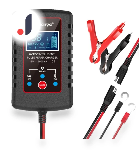 Smart Automatic Motorcycle Battery Charger — Battery Chargers, Rustic Elegance House