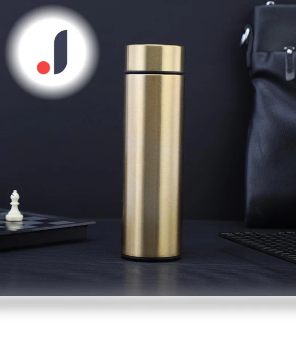 Stainless Steel LED Vacuum Thermos Cup — Travel Drinkware, Indoor Furniture