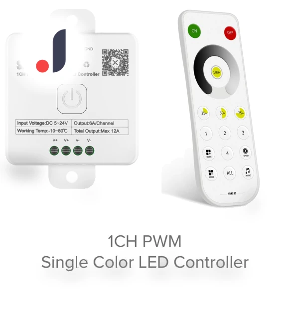 Ultra-thin Touch SPI PWM LED Remote Control — Remote Controls, AE Selection
