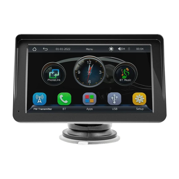 Universal 7-inch Car Multimedia Player — Car Infotainment System, Chic Home