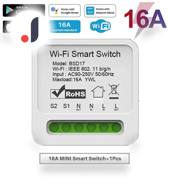 Wifi Smart Switch 2 Way Wireless Control — Dimmer Switches, Good Household Items