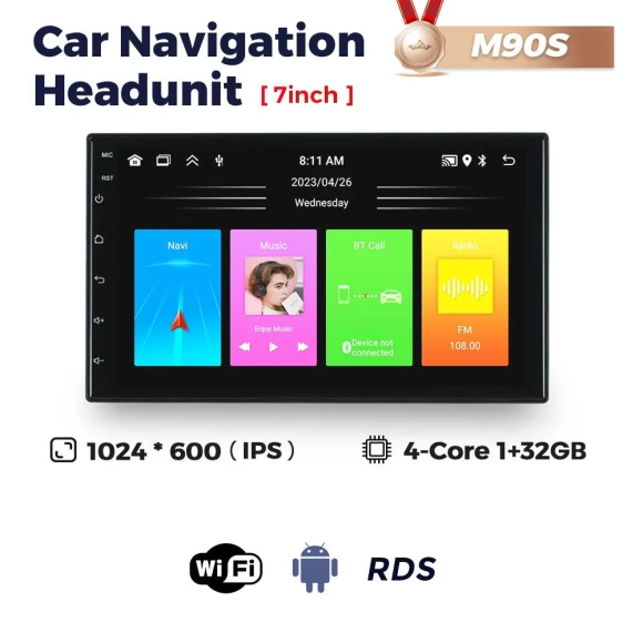 Android Car Radio — Car Infotainment System, Auto Launcher