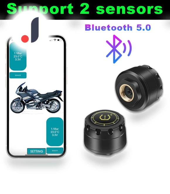 Bluetooth Tire Pressure Monitoring System — TPMS Sensor Replacements, Auto Accessories Home