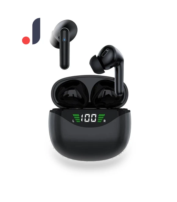Bluetooth Wireless Earbuds with LED Digital Display — Bluetooth Headsets, Homeware Essentials