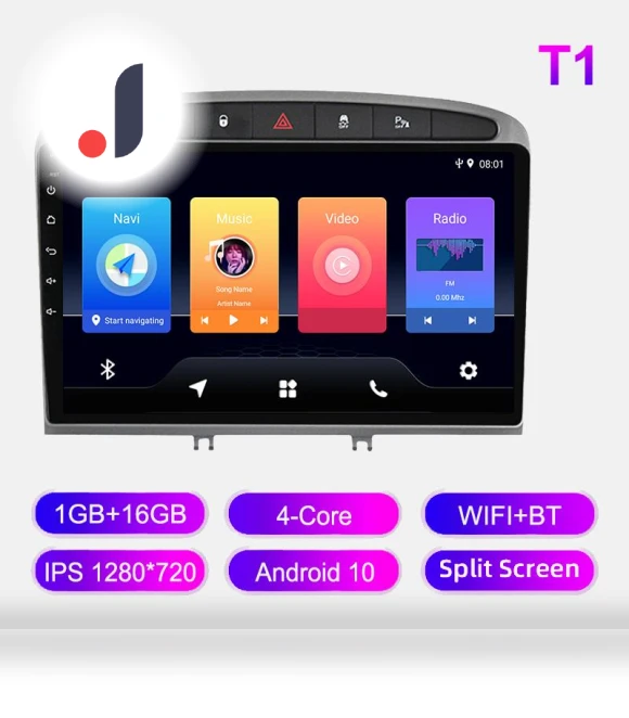 Car Multimedia Video Player Navigation GPS Touch Screen HU — Navigation & GPS Accessories, Auto Accessories Home