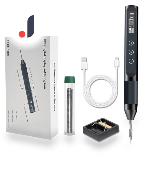 Digital USB Soldering Iron with Adjustable Temperature — Stations, Reliable tool