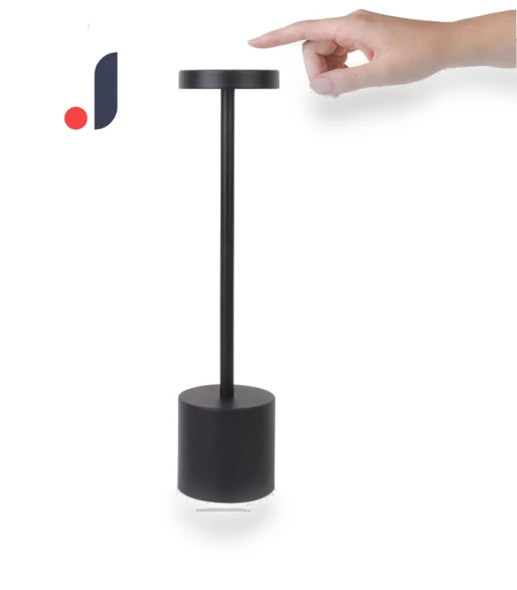 Rechargeable 3-Color LED Desk Lamp with Touch Sensor — Desk & Table Lighting, JOHO - CarGear