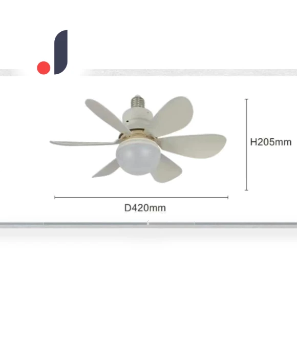 Smart Fan with LED Light Replacement and Remote Control — Ceiling Fans, Comfort Homeware
