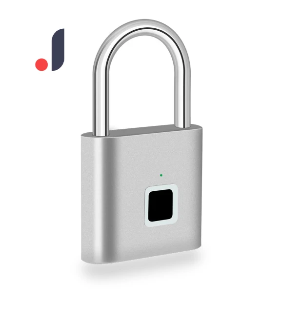 Smart Fingerprint Padlock — Biometric Security, Auto Launcher