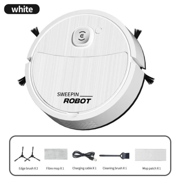 2-in-1 Robot Vacuum with Wireless Charging — Robot Vacuum, Good Figure