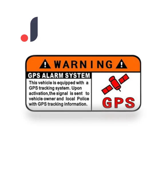 GPS Tracking Alarm Sticker — Accessories, Dream Garage