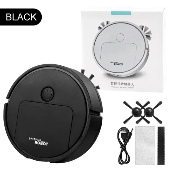 Mini Smart Sweeping Robot Vacuum 3-in-1 — Robot Vacuum, Good Figure