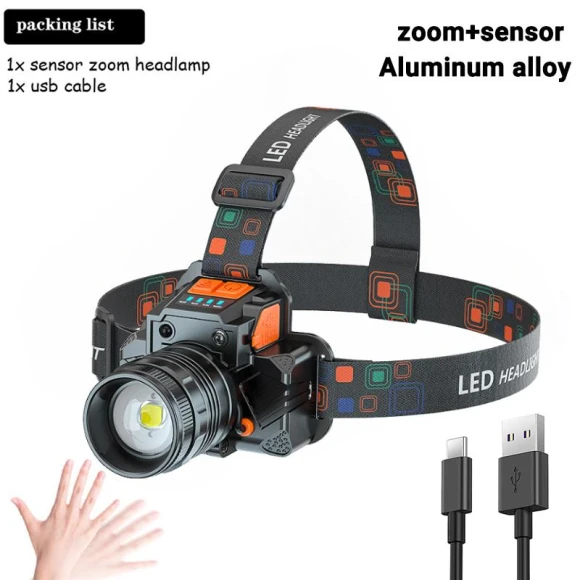 Rechargeable Headlamp, YH FlashLight