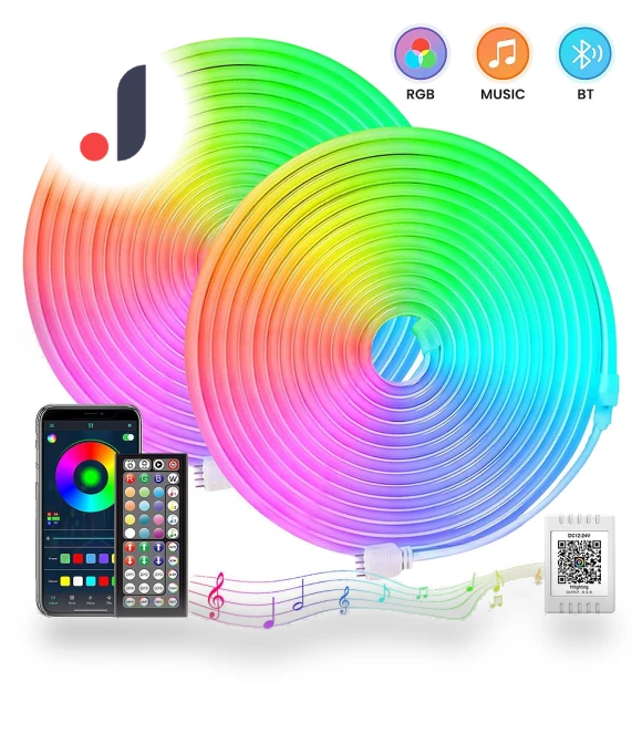 RGB LED Neon Lights — LED Strips, Lntelligent Living Hall