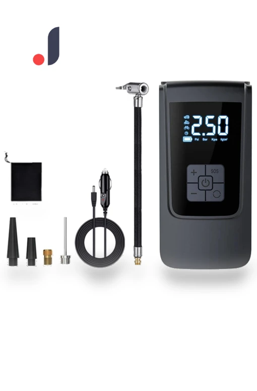 Smart Air Compressor with LED Light — Tire Inflation Solutions, Cars Auto Home