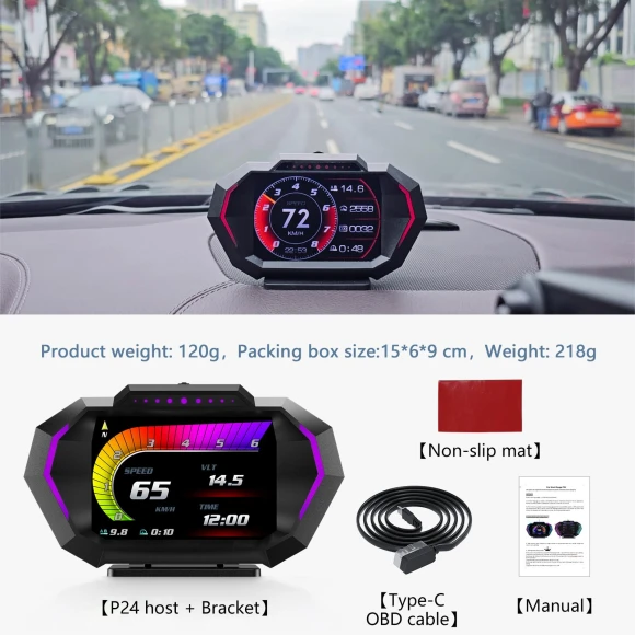 Smart Digital Gauge Speedometer, Auto Accessories Home