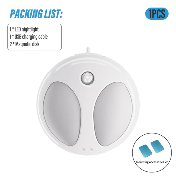 Smart LED Night Light with Motion Sensor, Lntelligent Living Hall