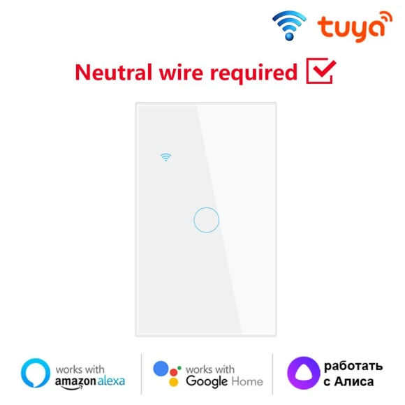 Smart Touch Switch — Smart Switch, Tuya