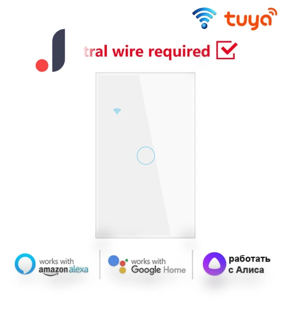 Smart Touch Switch — Dimmer Switches, Tuya