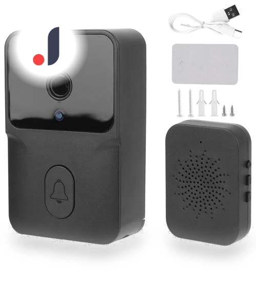 Smart Wireless 1080P HD Video Doorbell Camera — Smart Home Security, DC-HOME