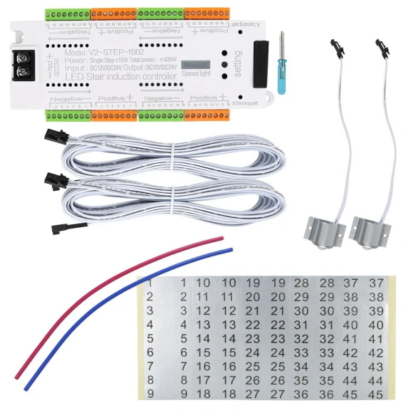 Stair Lighting Controller Kit, JOHO - CarGear
