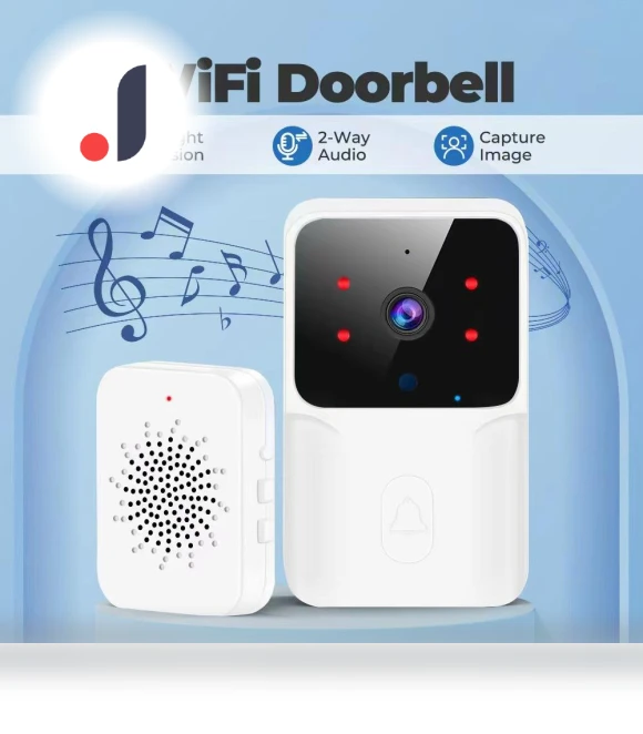 WiFi Video Doorbell — Smart Home Security, Meiteai-All