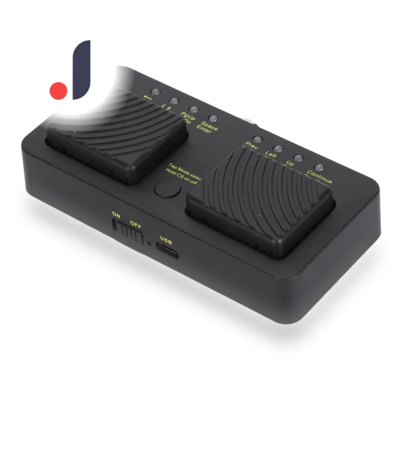 Wireless Page Turner Controller — Pedals, AROMA